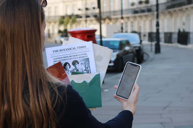 London: 3-hour Outdoor Escape Room Game - Belgravia Botanist: a West London outdoor escape room with a botanical twist