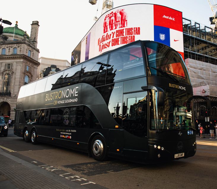 London: 4 Course Lunch Tour by Luxury Coach Bustronome - The Audio Guide Setup: Helpful Facts, Not a Full Live Commentary