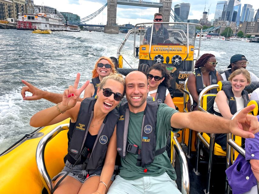 London: 70-Minute Thames Barrier Speedboat Tour - Your 70 minutes on the river: stop by stop, what to watch for