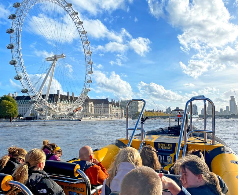 London: 70-Minute Thames Barrier Speedboat Tour - Photos and souvenirs: nice keepsake, not included