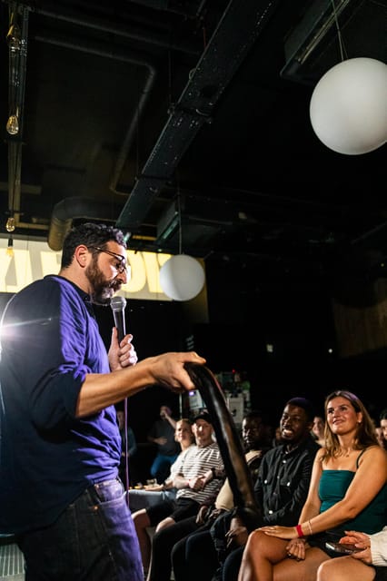 London: Bottomless Brunch Comedy - The Ding Dong Gong Show - What you actually get: pizza plus 90 minutes of bottomless drinks