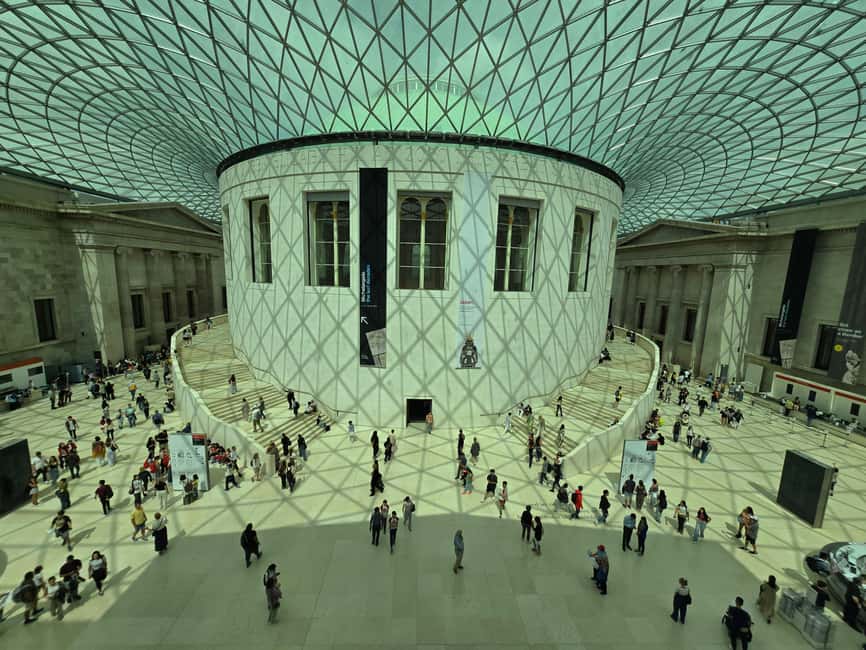 London: British Museum Guided Tour with Priority Timeslots - Finding the guide fast inside the museum (so you do not waste your tour time)