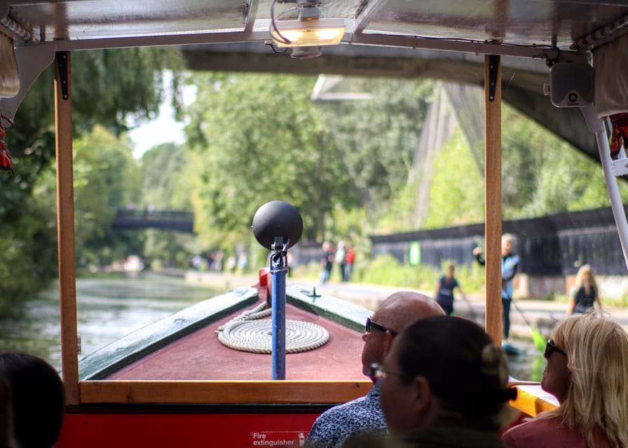 London: Canal Boat Ride on Camden Lock - Camden to Regent’s Park, seeing London Zoo from the water