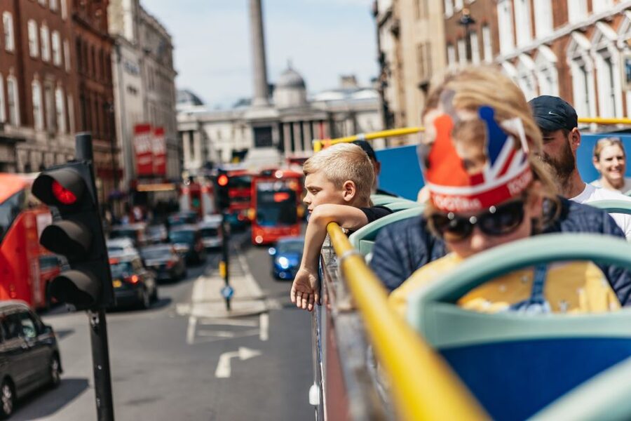 London: Children's Open Top Bus Tour - Halloween Special - What You See on the Bus, Stop by Stop