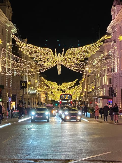 London: Christmas Lights Tour by Vintage Double-Decker Bus - A restored vintage double-decker bus makes the night feel special