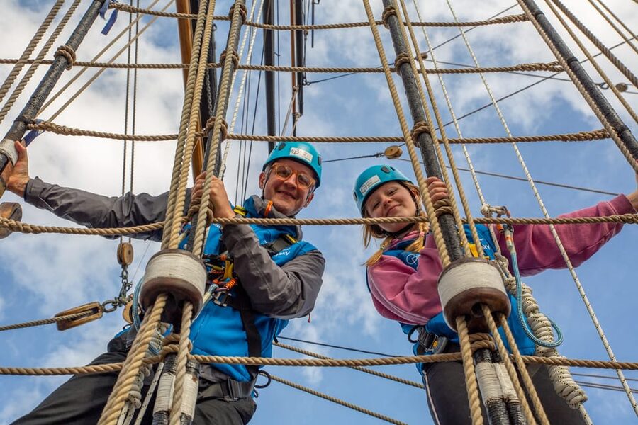 London: Cutty Sark Entry Ticket with Guided Rig Climb - Moving Into the Rigging: Feeling Like a Sailor
