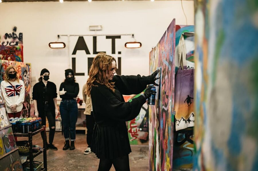 London: East End Street Art Tour and Spray Painting Workshop - Time on Foot in the East End, Plus Weather Reality