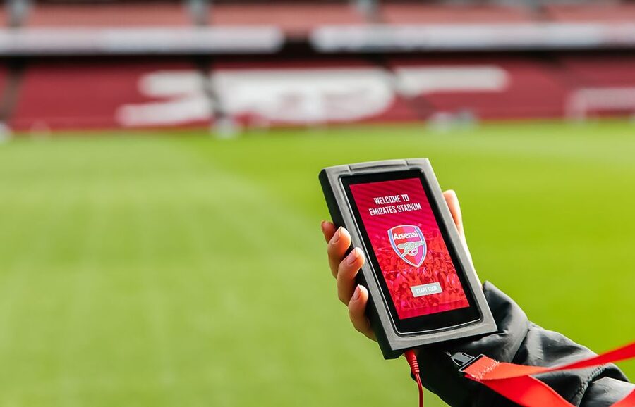 London: Emirates Stadium Entry Ticket and Audio Guide - Entering Emirates Stadium at the Armoury Store Start Point