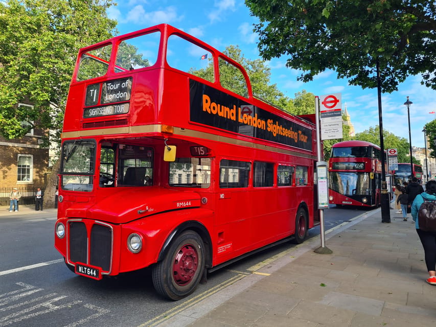 London: Guided Sightseeing Tour on a Vintage Open-Top Bus - Photo plan: where you can actually get good shots from the bus