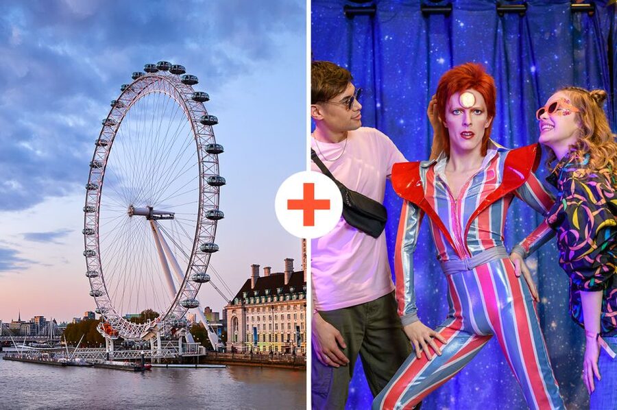 London: London Eye and Madame Tussauds Combo Ticket - How the combo timing works, and why you should book both parts