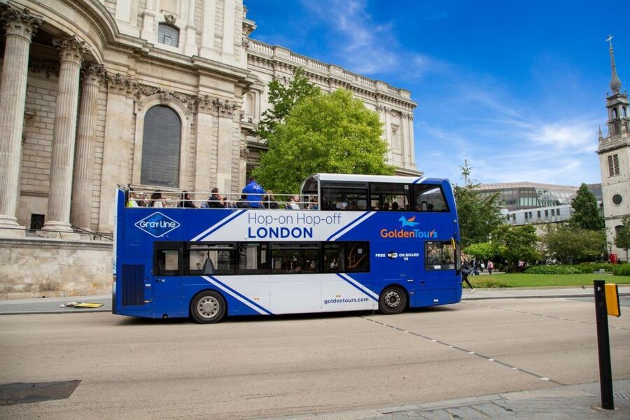 London: Panoramic Open-Top Bus Tour - The big logistics: reduced capacity, time slots, and staying on the bus