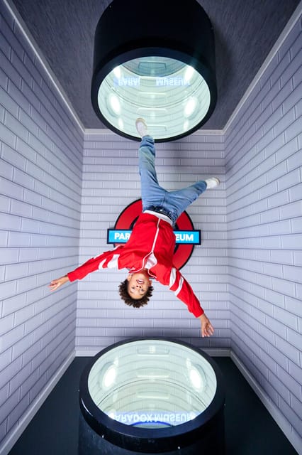 London: Paradox Museum Entry Ticket - Tube station ceiling and tunnel illusions, gravity-defying photo time
