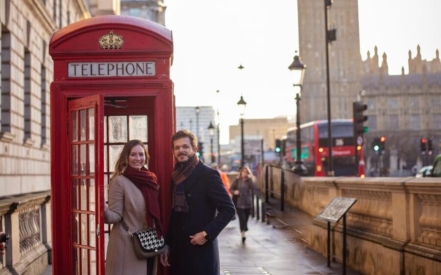 London: Private Photoshoot with Video Clip Option - Upgrading to a 1-minute video clip