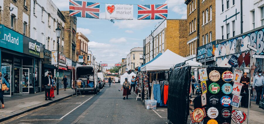 London: Self-Guided Notting Hill Walking Tour with an APP - Route overview: from Notting Hill Gate to Westbourne Park Station