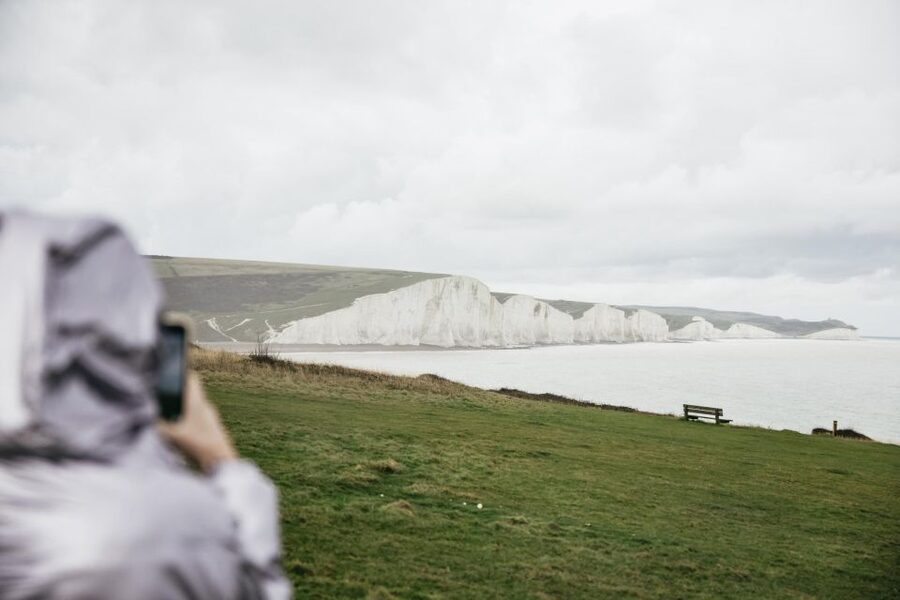 London: South Downs White Cliffs Day Trip with Train Tickets - Long Man of Wilmington: a prehistoric pause with a good reason