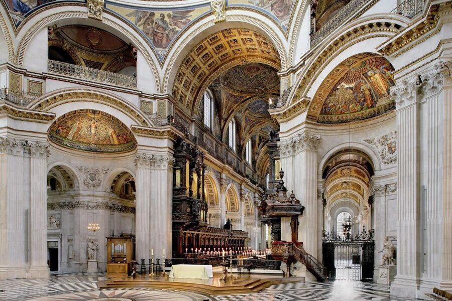 London: St Paul's Cathedral Entry Ticket - The climb plan to Whispering, Stone, and Golden galleries