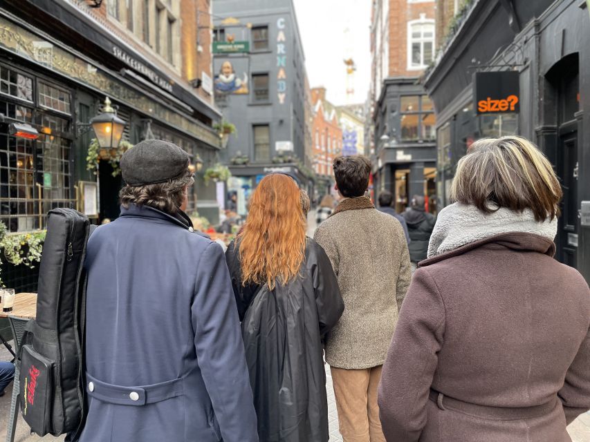 London: The Great British Rock and Roll Music Walking Tour - Soho’s pub culture and the comedy side of rock-and-roll trouble