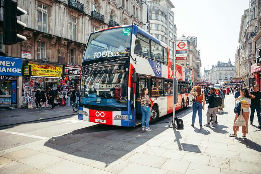 London: Tootbus Hop-on Hop-off (Optional River Cruise) - A hop-on hop-off bus that gives you a day plan fast