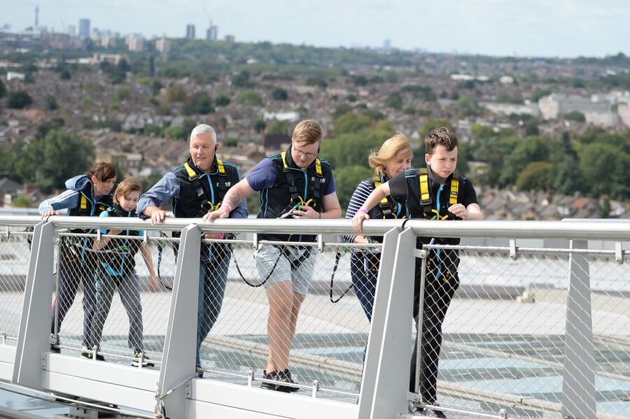 London: Tottenham Hotspur Stadium Skywalk Experience - The skywalk at 46.8 meters: views, nerves, and a real drop