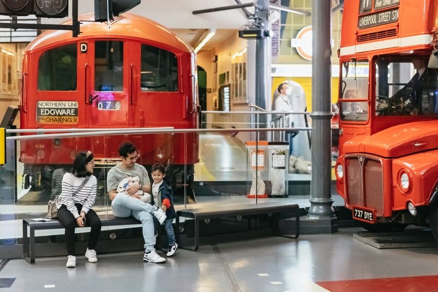 London Transport Museum Entrance Ticket - Hands-on learning: the Tube driver simulator and Elizabeth line drive