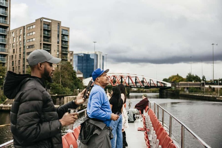 Manchester: Canal & River Cruise - Old Trafford, the Theatre of Dreams: football sights without the crowd