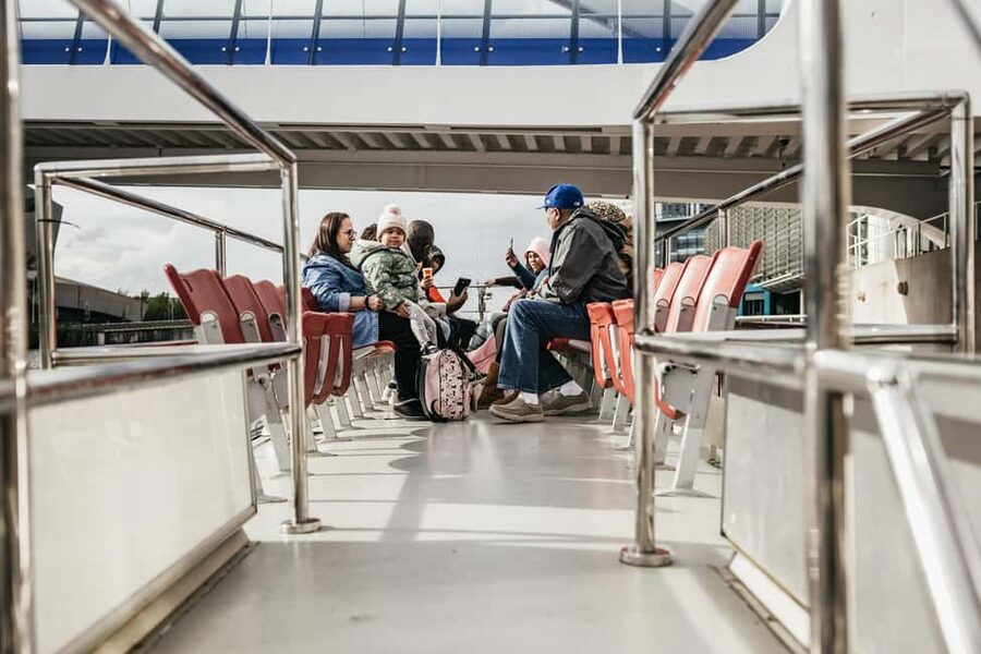 Manchester: Canal & River Cruise - Seats, views, toilets, and the small bar reality check