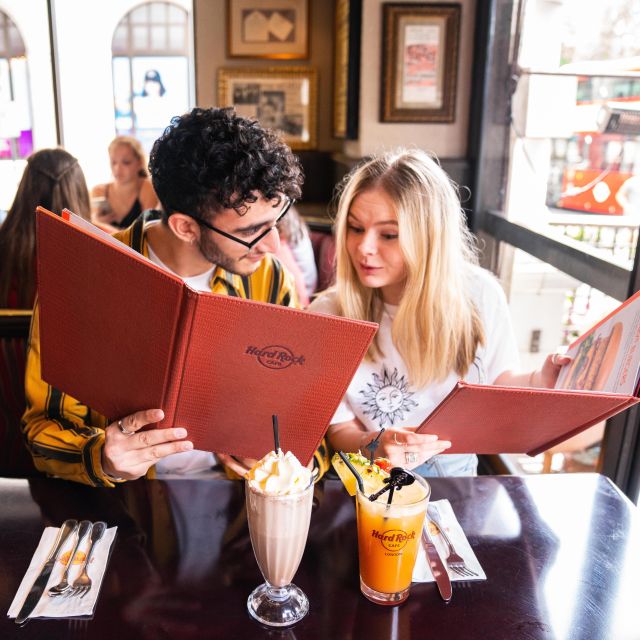 Manchester: Hard Rock Cafe Set Menu for Lunch or Dinner - The 75-minute plan: priority seating and a set menu rhythm