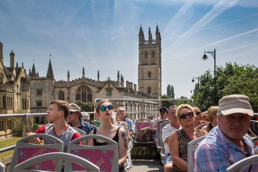 Oxford: City Sightseeing Hop-On Hop-Off Bus Tour - Oxford by bus: open-top views plus 14-language audio freedom
