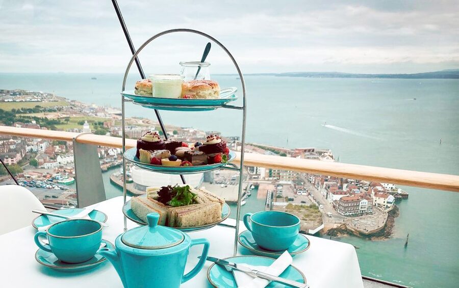 Portsmouth: Spinnaker Tower High Tea in the Clouds - How the 3-hour schedule actually feels