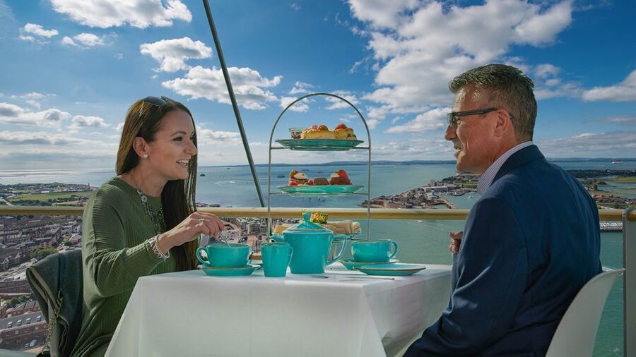 Portsmouth: Spinnaker Tower High Tea in the Clouds - Spinnaker Tower entry: you get more than a photo stop