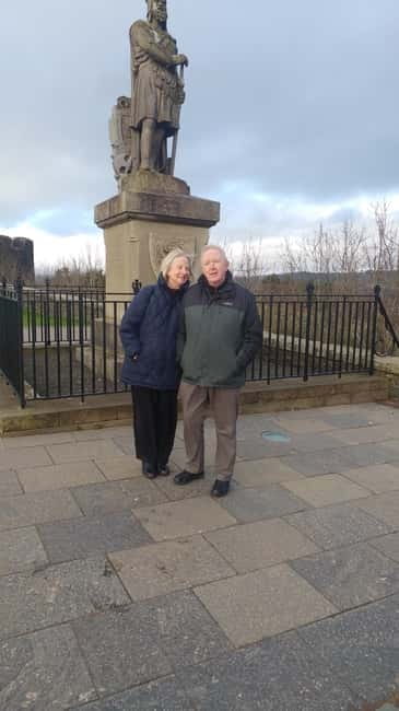 Stirling: Daily Guided Walking Tour with a Local Guide - Stirling Castle finish and the view from Stirling Craig
