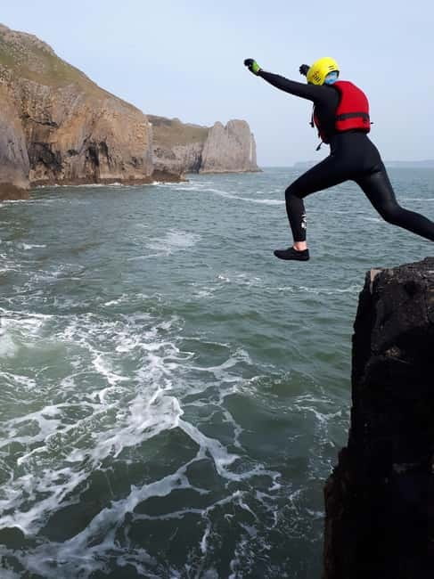 Tenby: Coasteering Adventure - Naturalist Moments: Learning While You Move