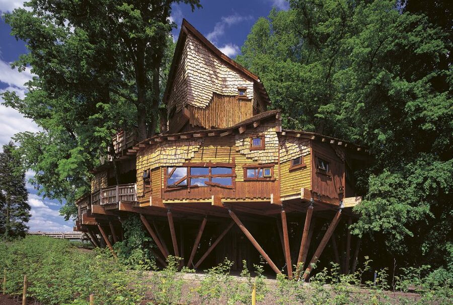 The Alnwick Garden: Entry Ticket - Treetops and the world’s largest wooden Treehouse Restaurant