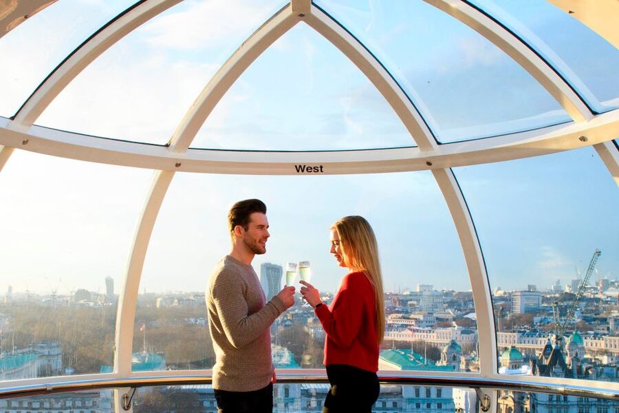 The London Eye Champagne Experience - Accessibility and stroller practicalities, the stuff that saves your day