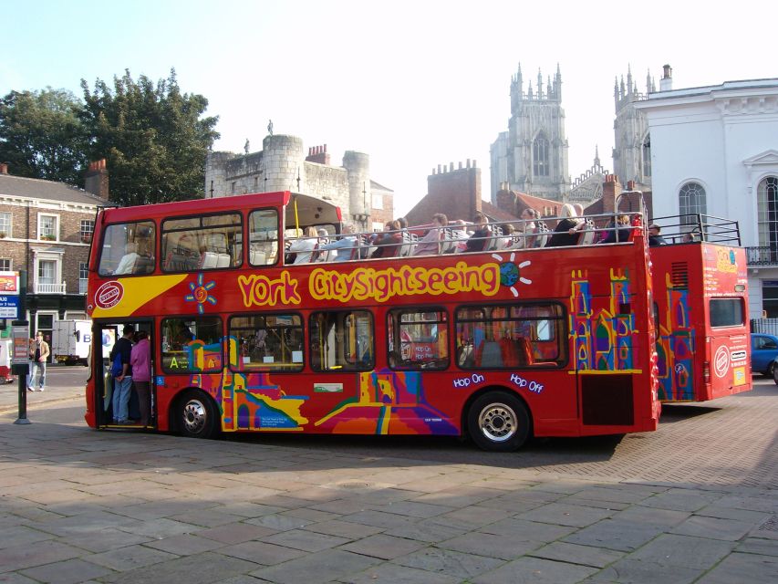 York: City Sightseeing Hop-On Hop-Off Bus Tour - York from above street level: how the 60-minute loop really helps